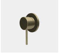 Смеситель для душа встраиваемый FIMA Carlo Frattini Spillo Up на 1 потребитель шампань брашированная F3033N1HS