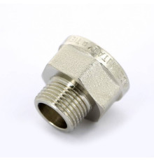 Переходник НВ Tiemme 3/8x1/2 никелированный 1500174