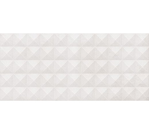 Плитка настенная Cersanit Alrami рельефная серая 20х44 см AMG092D