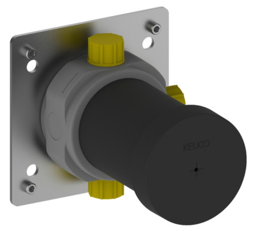 Внутренняя часть переключателя на 3 потребителя с выводом для шланга Keuco IXMO 59548 000170