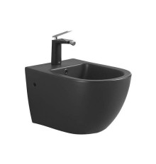 Биде подвесное Boheme Bianca 35,5х55,5 см черный матовый 962