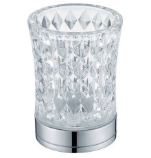 Стакан для зубных щеток настольный Boheme Hermitage хром 10213