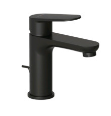 Смеситель для раковины Kludi X1 110 с донным клапаном Push-Open черный матовый 322883975