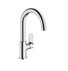Смеситель для раковины Hansgrohe Vernis Blend 200 мм со сливным гарнитуром 71554000