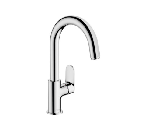 Смеситель для раковины Hansgrohe Vernis Blend 200 мм со сливным гарнитуром 71554000