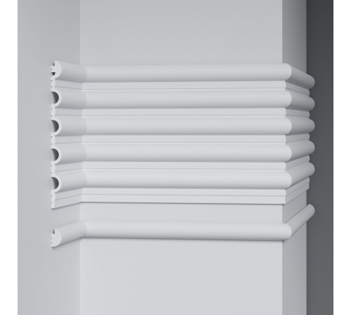 Молдинг DECOMASTER D327-1 25.4х15х2900 мм D327-1