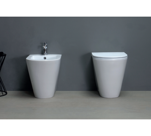 Унитаз приставной Azzurra Forma 54х37х43 см универсальный слив FMVCTPE00000BI