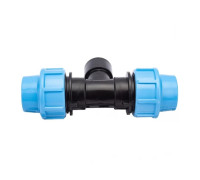 Тройник Unidelta для труб ПНД 25х3/4 В компрессионный 1007025003001