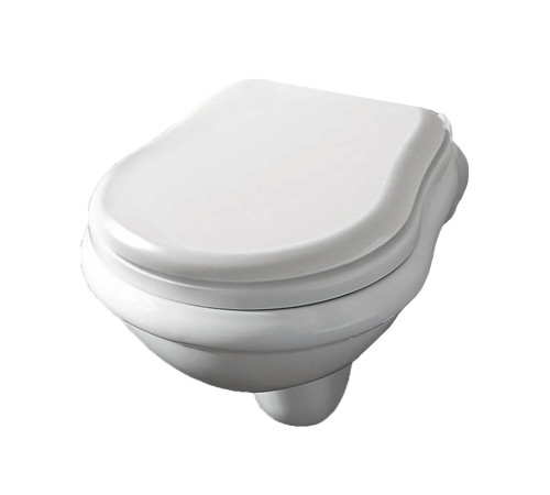 Унитаз подвесной Kerasan Retro 52х38 см белый 101501