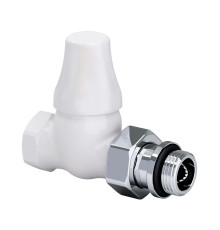 Клапан запорный прямой SR Rubinetterie Old Style 1/2 белый 0342-1500VC0A