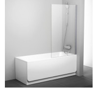 Шторка для ванны Ravak Pivot 80 см транспарент блестящий 79840C00Z1