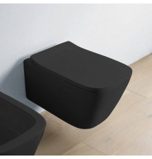 Унитаз подвесной Artceram A16 36х52 см черный матовый ASV006 17 00