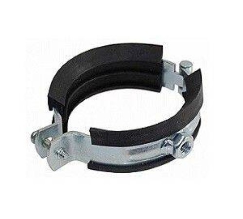 Хомут сантехнический REHAU RAUPIANO Plus M10 125 мм с резиновым вкладышем 11200481001