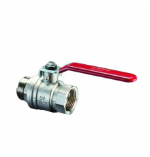 Кран шаровой Oventrop Optibal DN 20 3/4 НВ PN 16 ручка-рычаг 1076206