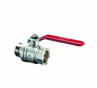 Кран шаровой Oventrop Optibal DN 25 1 НВ PN 16 ручка-рычаг 1076208