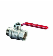 Кран шаровой Oventrop Optibal DN 25 1 НВ PN 16 ручка-рычаг 1076208