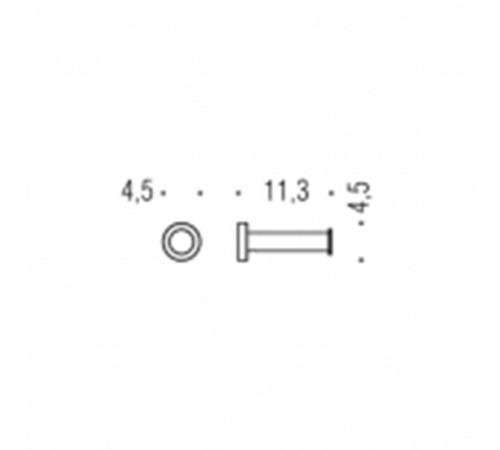 Держатель для туалетной бумаги Colombo Design Plus хром W4992.CR