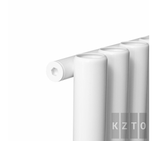 Стальной трубчатый радиатор KZTO Гармония 1-500-8 боковое подключение 8 секций Г15008