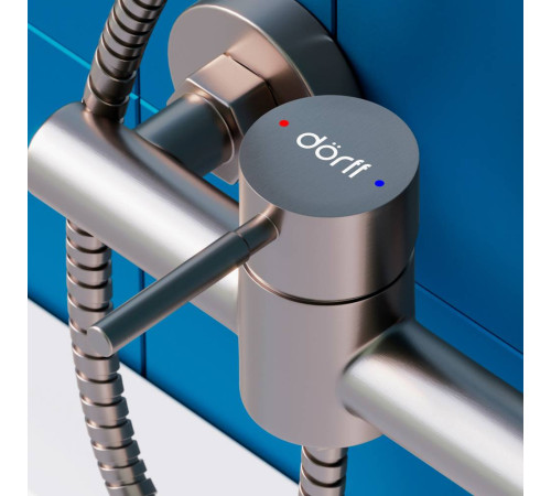 Смеситель для душа Dorff Logic нержавеющая сталь D3020000SS