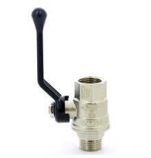 Кран шаровой Bugatti Oregon 1/2 НВ рычаг 03050062