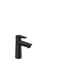 Смеситель для раковины Hansgrohe Talis E 110 однорычажный без сливного набора матовый черный 71712670