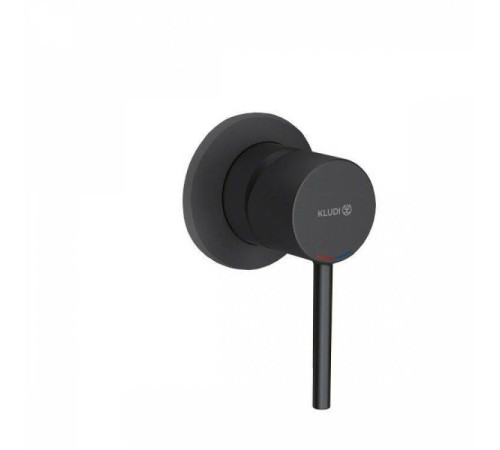 Смеситель для душа Kludi BOZZ термостат встраиваемый черный матовый 389253976