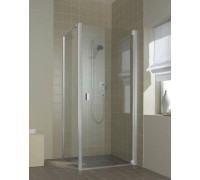 Душевой угол Kermi Raya 80x80x200 см петли справа глянцевое серебро RA 1WR 08020VPK / RA TWD 08020VAK