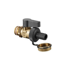 Кран шаровой Oventrop Optiflex KFE DN 25 1 НР со штуцером и колпачком 1033308