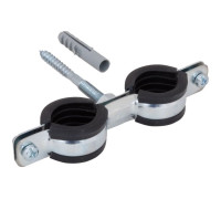 Хомут двойной Walraven BIS Cobra с вкладышем EPDM M8 32-36 мм 0802136