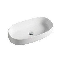 Раковина накладная Artceram Cognac 68x35 см Saniglaze белый глянцевый COL005 01 34