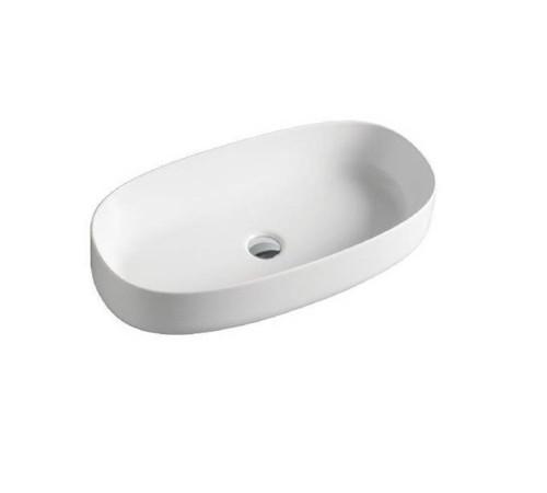 Раковина накладная Artceram Cognac 68x35 см Saniglaze белый глянцевый COL005 01 34