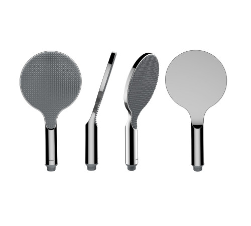 Душевой комплект Bossini Apice с ручным душем, штангой, держателем и шлангом, хром DA5059-N.030