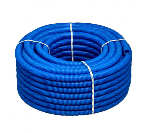 Труба гофрированная ELSEN FlexLight 25/35 мм синяя бухта 30 м EPC25-35B