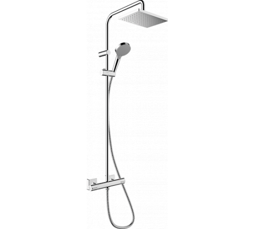 Душевая система для душа Hansgrohe Vernis Shape с термостатом 230х170/100 мм 26286000