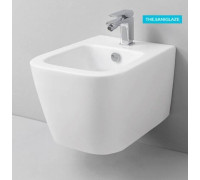 Биде подвесное Artceram A16 360х520х290 мм Saniglaze белый ASB0040100