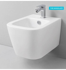 Биде подвесное Artceram A16 360х520х290 мм Saniglaze белый ASB0040100