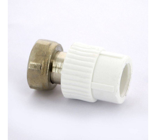 Муфта Pro Aqua полипропиленовая с накидной гайкой ВР 20 мм x 3/4 PA29010