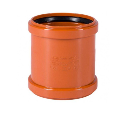 Муфта надвижная Ostendorf KG KGU 110 мм для наружной канализации 220500