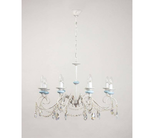 Подвесная люстра Abrasax Christel L.8303-8CREAM/G