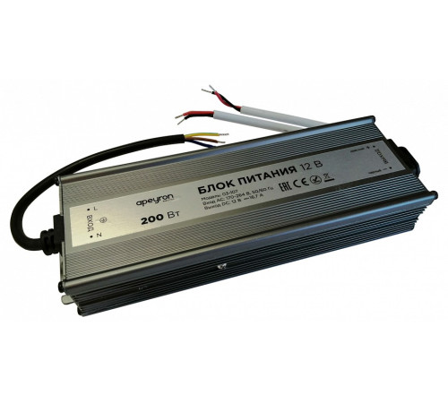 Блок питания с проводом Apeyron Electrics 03-107