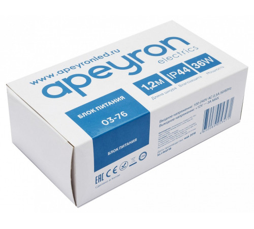 Блок питания Apeyron Electrics 03-76