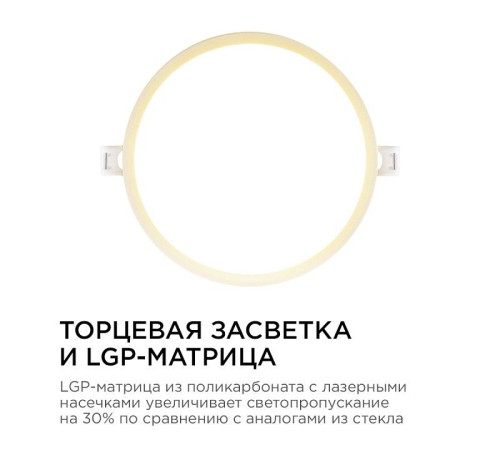 Встраиваемый светильник Apeyron Electrics 06-19