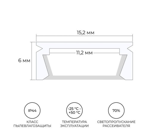 Короб накладной Apeyron Electrics 08-01-Б
