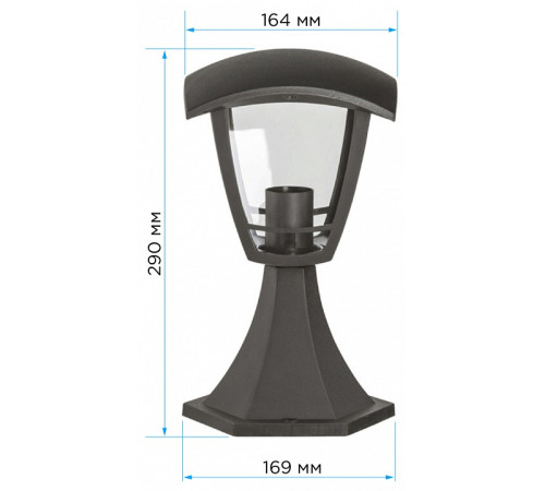 Наземный низкий светильник Apeyron Electrics 11-157