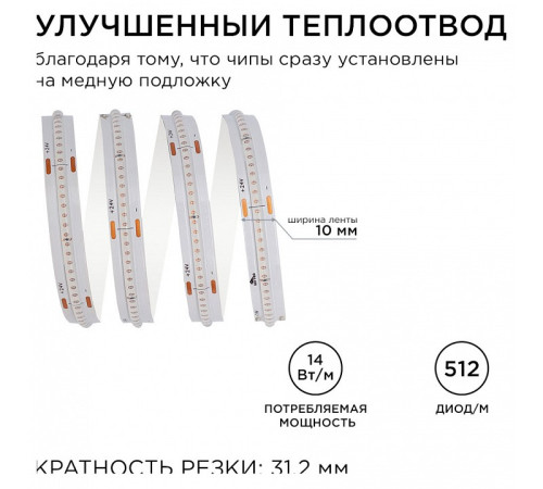 Лента светодиодная Apeyron Electrics 217ОО