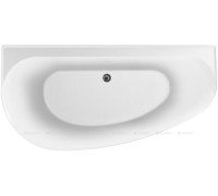 Ванна акриловая Allen Brau Priority 5 пристенная B 1600х780 мм белый матовый 2.31005.21B