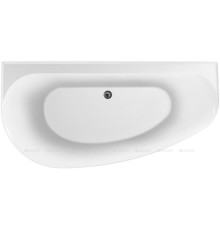 Ванна акриловая Allen Brau Priority 5 пристенная B 1600х780 мм белый матовый 2.31005.21B