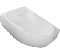 Ванна акриловая Aquanet Capri 170x110 L левосторонняя с каркасом и сливом-переливом 00205345