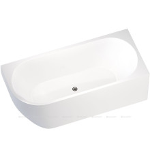 Ванна акриловая Aquanet Family Elegant B 1800x800 мм со сливом-переливом белый матовый 3806-N-MW