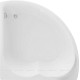 Акриловая ванна Aquanet Fregate 120x120 см в комплекте 00205488